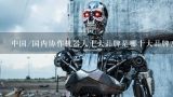 中国/国内协作机器人十大品牌是哪十大品牌？国产工业机器人稳定性最好的品牌有哪几家？