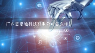 广西慧思通科技有限公司怎么样？