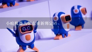 小暄机器人怎么重新绑定id