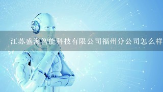 江苏盛海智能科技有限公司福州分公司怎么样？